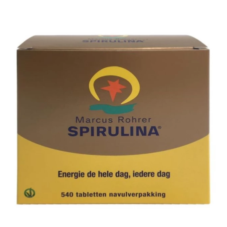 Marcus Rohrer Spirulina navulverpakking (540 tabletten) van Marcus Rohrer