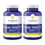 2x Vitakruid Visolie 1400 TG sport (90 softgels) van Vitakruid