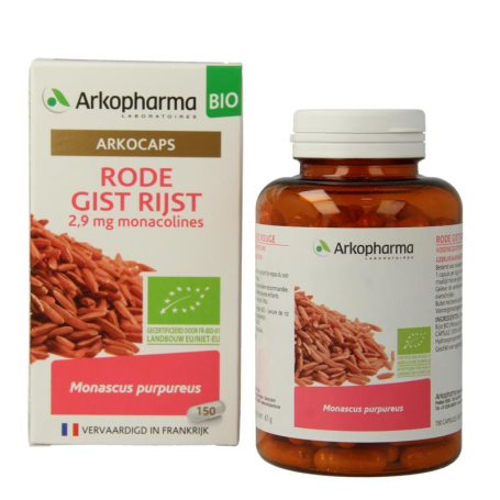 Arkocaps Rode gist rijst (150 capsules) van Arkocaps