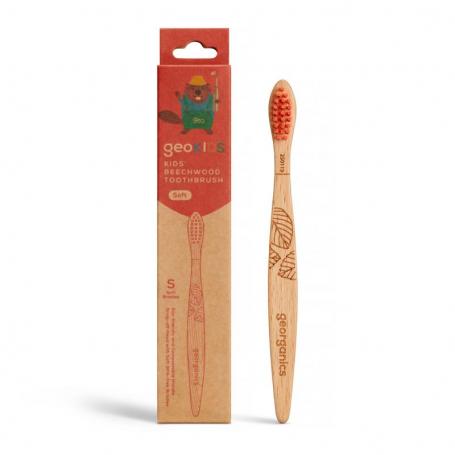 Toothbrush kids beechwood van Georganics