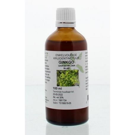 Ginkgo biloba folia tinctuur van Cruydhof
