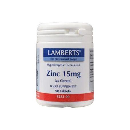 Zink citraat 15mg van Lamberts