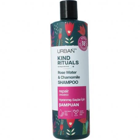 Kind rituals rose water chamomile shampoo van Urban Care