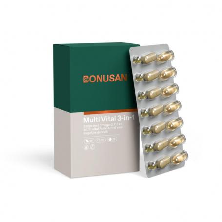 Bonusan Multi vital 3-in-1 (84 stuks) van Bonusan