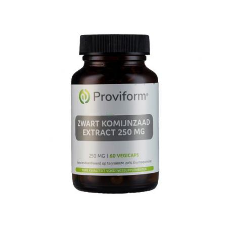 Zwart komijnzaad 250mg (20% thymoquinone) van Proviform