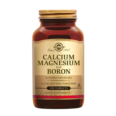 Solgar Calcium Magnesium plus Borium (250 tabletten) van Solgar