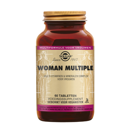 Solgar Woman Multiple Multivitamine Vrouw (60 tabletten) van Solgar