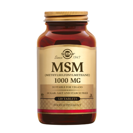 Solgar MSM 1000 mg (120 tabletten) van Solgar