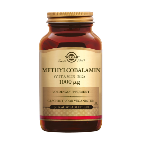 Solgar Methylcobalamine 1000 mcg (30 tabletten) van Solgar