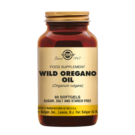 Solgar Wild Oregano Oil (60 softgels) van Solgar