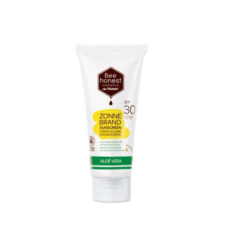 Zonnebrand aloe & honing SPF30 van Traay Bee Honest