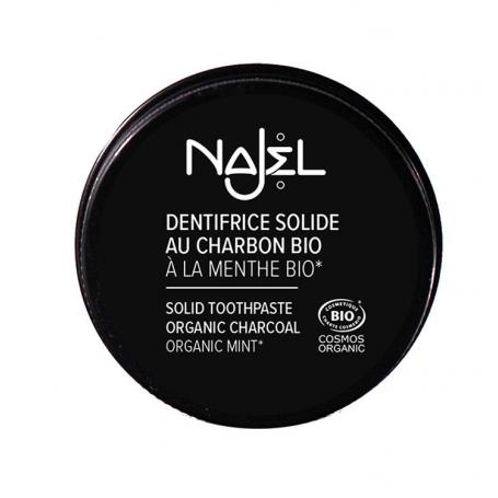 Aleppo solid charcoal toothpaste van Najel