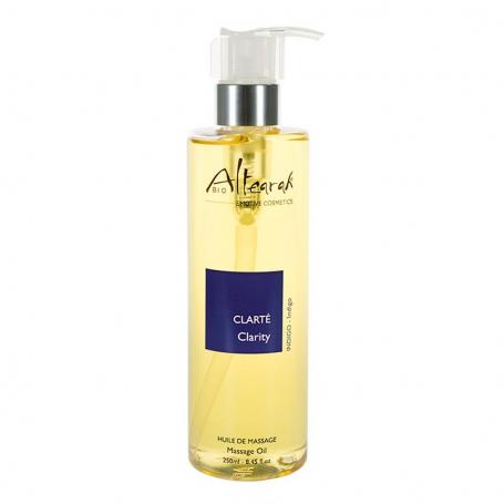 Massageolie clarity indigo bio van Altearah