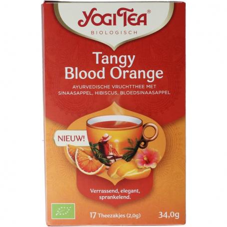 Tea tangy blood orange bio van Yogi Tea