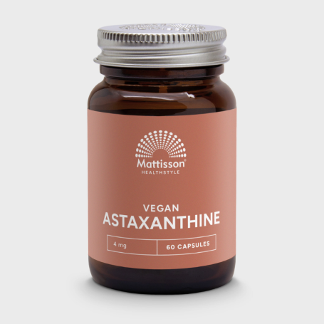 Mattisson Vegan astaxanthine 4mg (60 capsules) van Mattisson