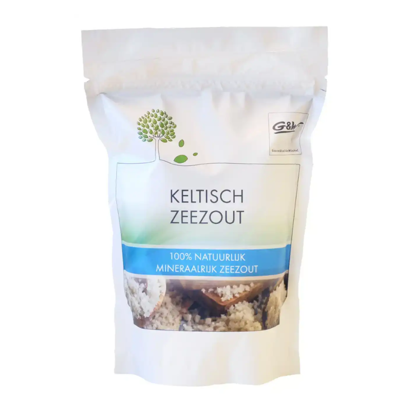 G&W Keltisch Zeezout (500 gram) | Natuurlijkbesteld.nl