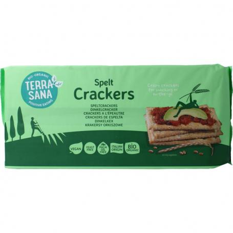 Crackers spelt bio van Terrasana