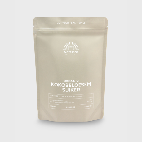 Mattisson Absolute kokosbloesemsuiker bio (450 gram) van Mattisson