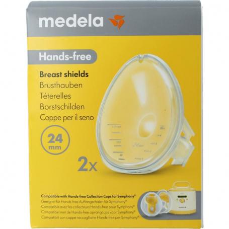 Handsfree borstschild Symphony 24mm van Medela