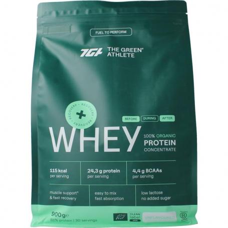 Whey protein concentrate unflavoured bio van Green Athlete