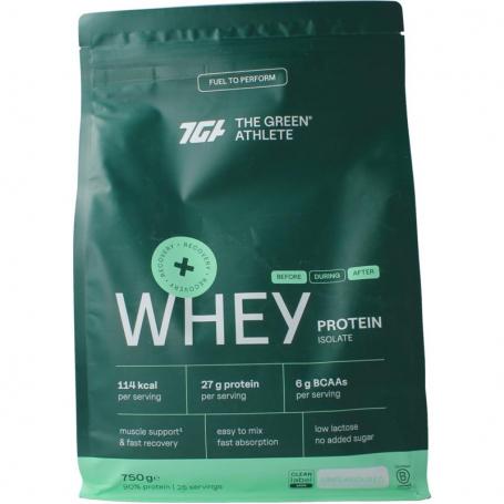 Whey protein isolate unflavoured van Green Athlete