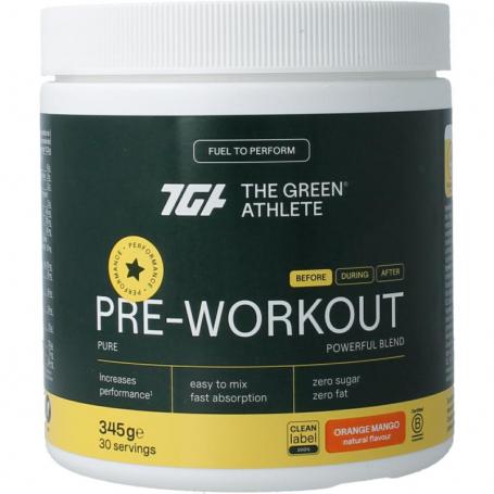Pre workout van Green Athlete