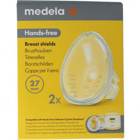 Handsfree borstschild Symphony 27mm van Medela