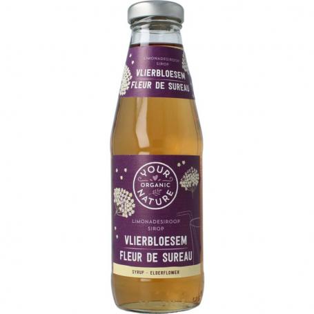 Limonadesiroop vlierbloesem bio van Your Organic Nature