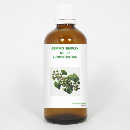 Gemmo simplex 17 ginkgo biloba van Balancepharma