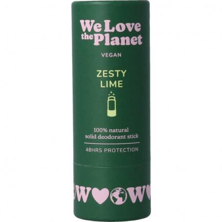 Deodorant stick zesty lime van We Love