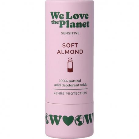 Deodorant stick soft almond vegan van We Love