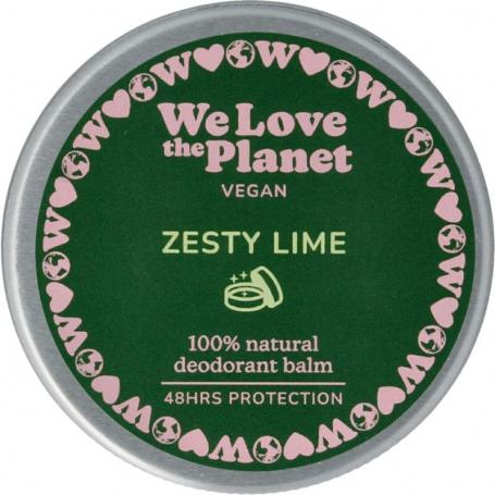 Deodorant balm zesty lime vegan van We Love