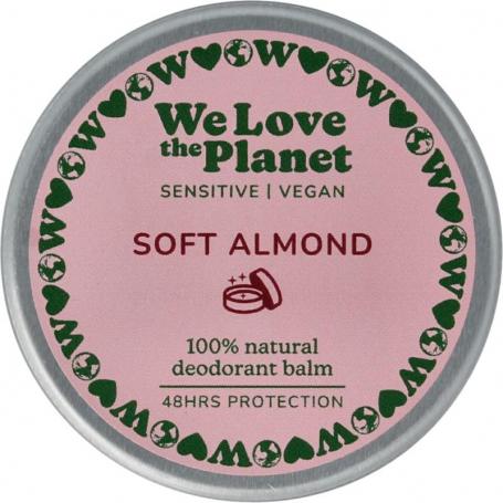 Deodorant balm soft almond sensitive vegan van We Love
