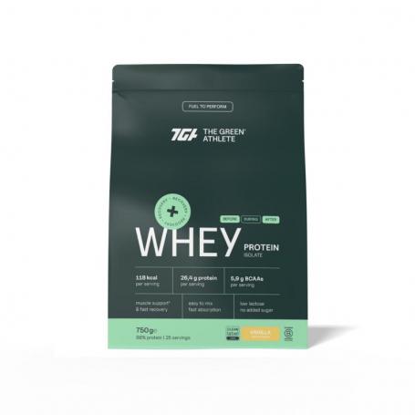 Whey protein isolate vanilla van Green Athlete