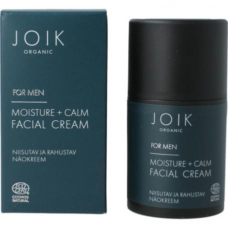 Men moisture & calm facial cream van Joik