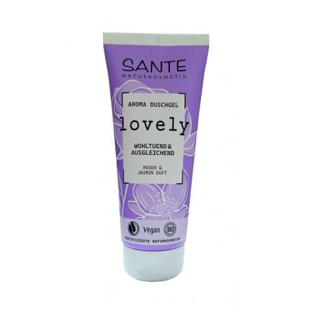 Aroma showergel lovely bio van Sante