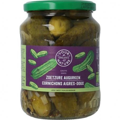 Augurken zoetzuur bio van Your Organic Nat