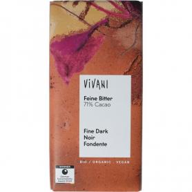 Chocolade puur sinaasappel 70% bio van Vivani