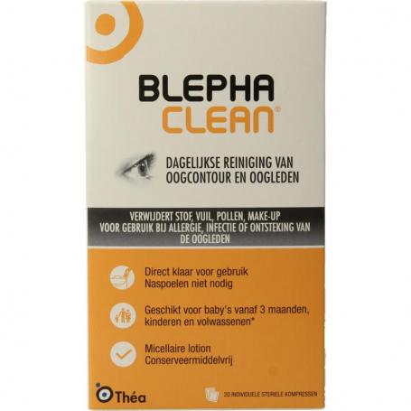 Kompressen van Blephaclean