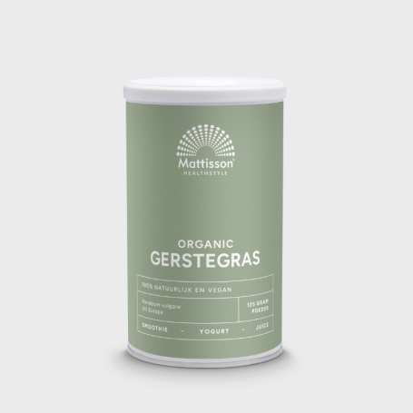 Mattisson Gerstegras grass poeder bio (125 gram) van Mattisson