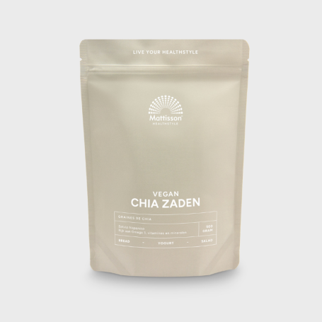 Mattisson chia zaad raw (500 gram) van Mattisson
