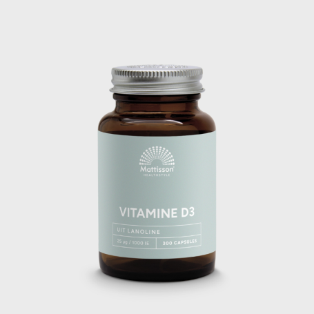 Mattisson Vitamine D3 25mcg (300 capsules) van Mattisson