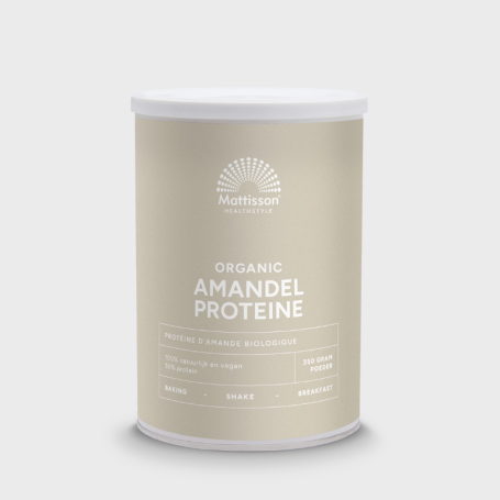 Mattisson Amandel proteïne vegan bio (350 gram) van Mattisson