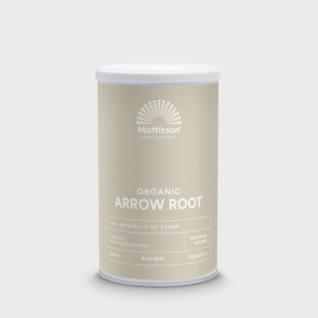 Mattisson Arrow root pijlstaartwortel poeder bio (190 gram) van Mattisson