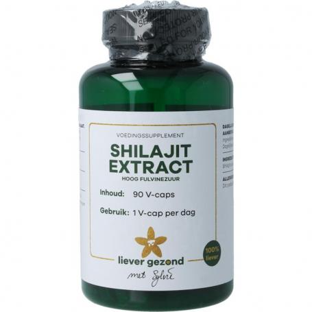 Shilajit extract hoog fulvine zuur van Liever Gezond