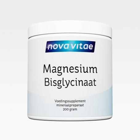 Magnesium bisglycinaat poeder van Nova Vitae