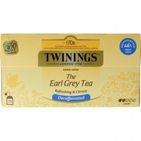 Earl grey tag van Twinings