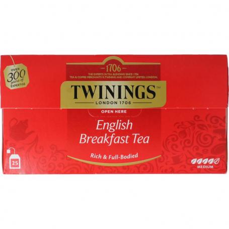 English breakfast thee envelop zwart van Twinings