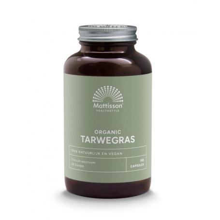 Organic tarwegras 600mg bio van Mattisson