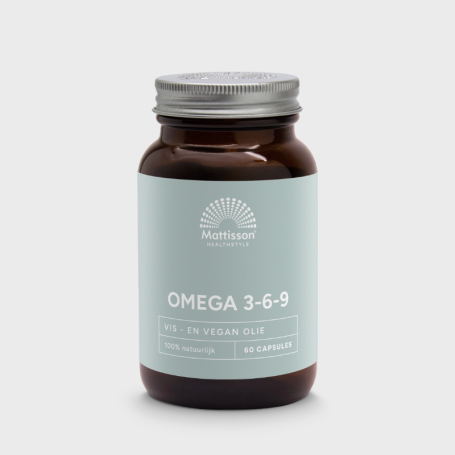 Mattisson Omega 3 6 9 vis teunisbloem lijnzaad (60 capsules) van Mattisson